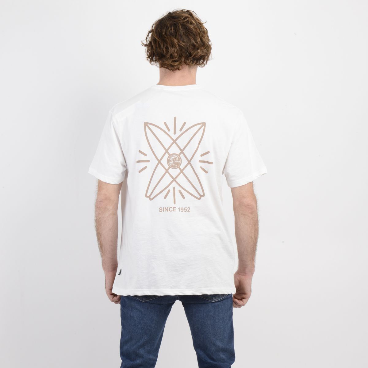 O'NEILL - POLERA MANGA CORTA OG VENICE BEIGE CLARO