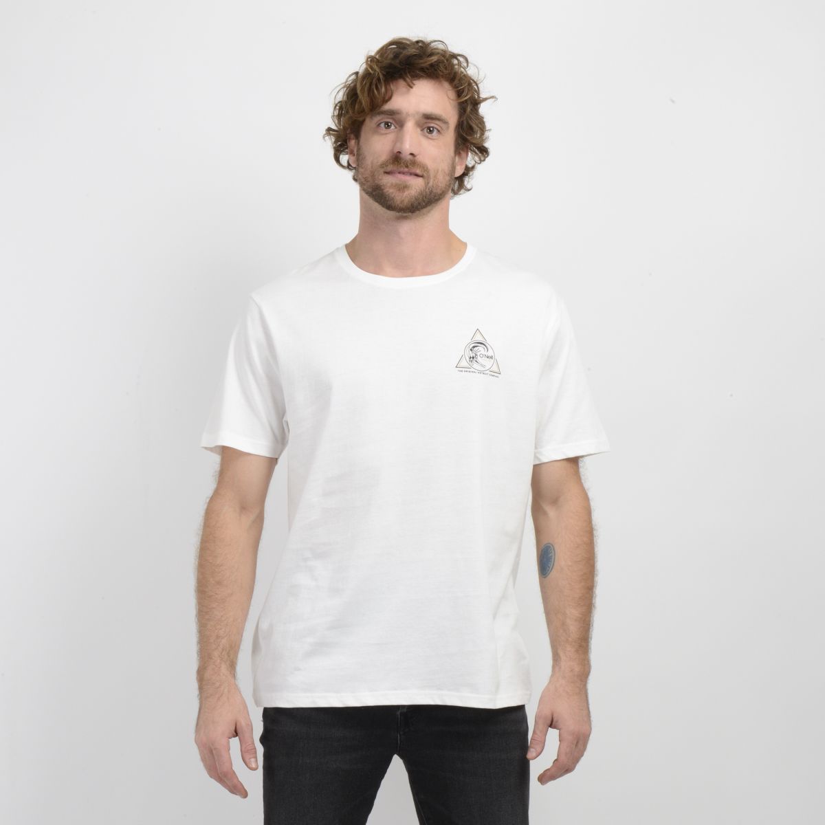 O'NEILL - POLERA MANGA CORTA OG ANGLE BEIGE CLARO