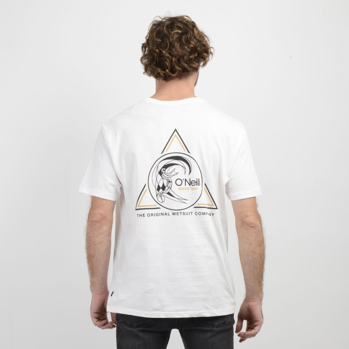 O'NEILL - POLERA MANGA CORTA OG ANGLE BEIGE CLARO