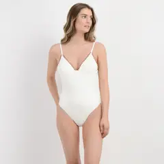 O'NEILL - TRAJE DE BAÑO ENTERO CARLY BEIGE CLARO