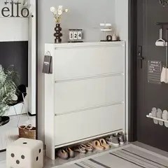 IDEEHOUSE - Zapatero Organizador Mueble 3 Niveles Marrón