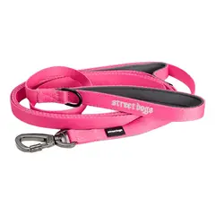 STREET DOGS - Correa De Paseo Adiestramiento Para Perros 1.8m - Rosa