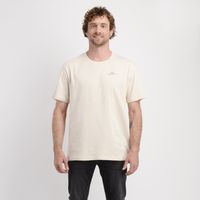 POLERA MANGA CORTA BLENDED BEIGE CLARO