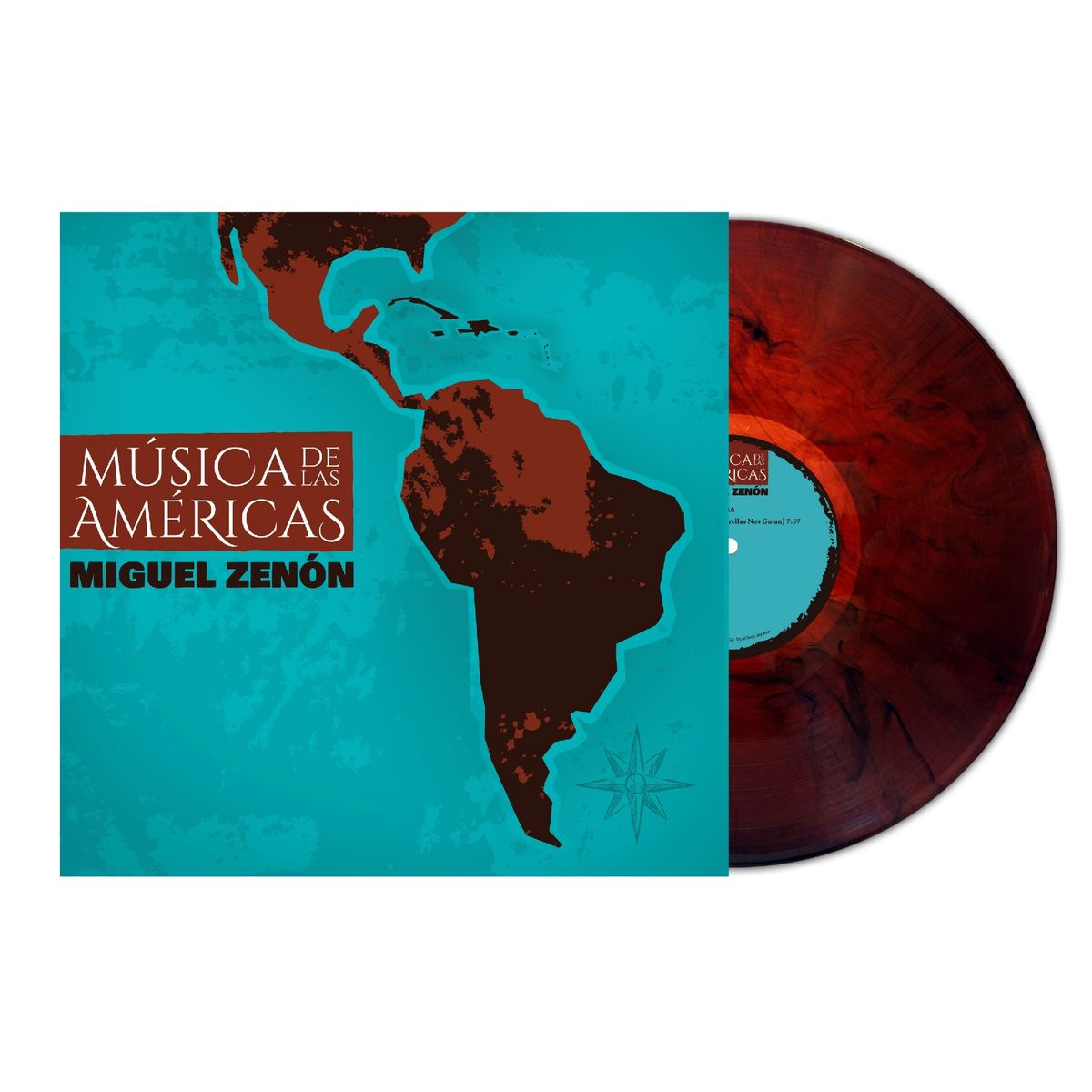 GRUPO LASER DISC - Vinilo Miguel Zenon Musica de las Americas Marble vinyl 2LP