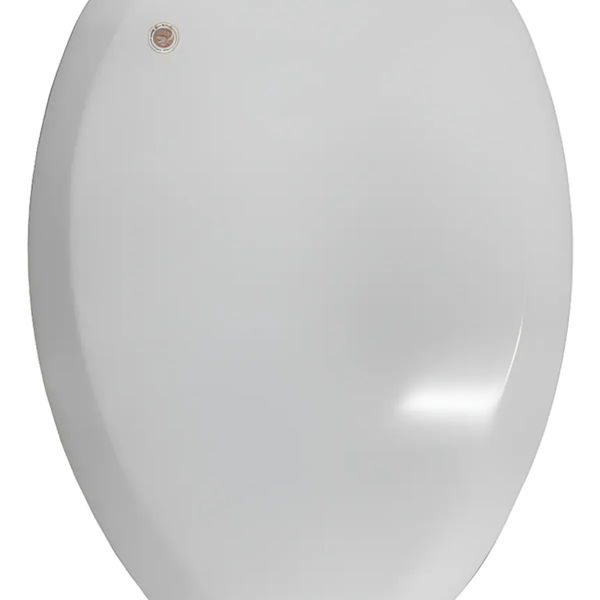GENERICO - Tapa Asiento Para Baño Wc - Cierre Suave - Y00397 Color Blanco