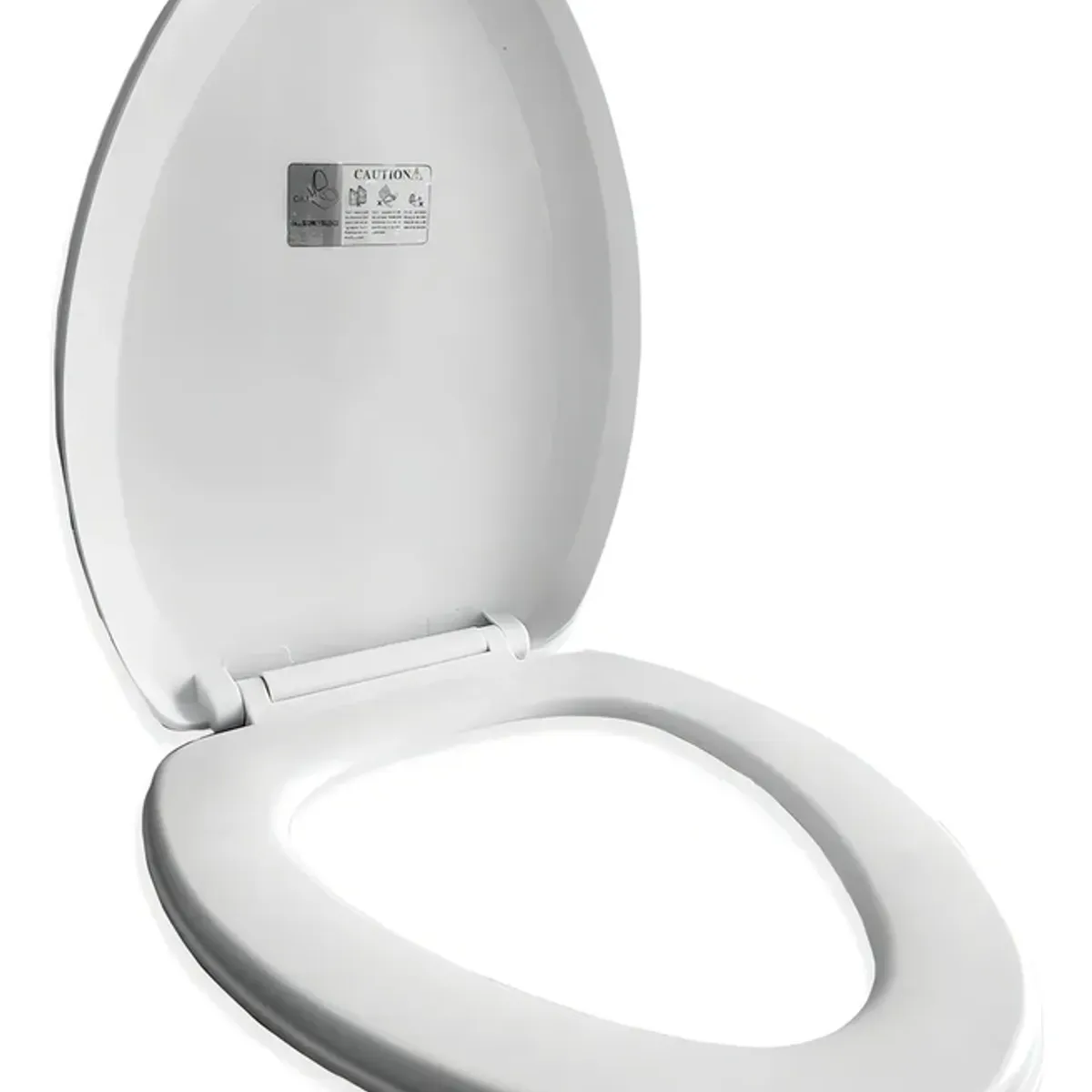 GENERICO - Tapa Asiento Para Baño Wc - Cierre Suave - Y00397 Color Blanco