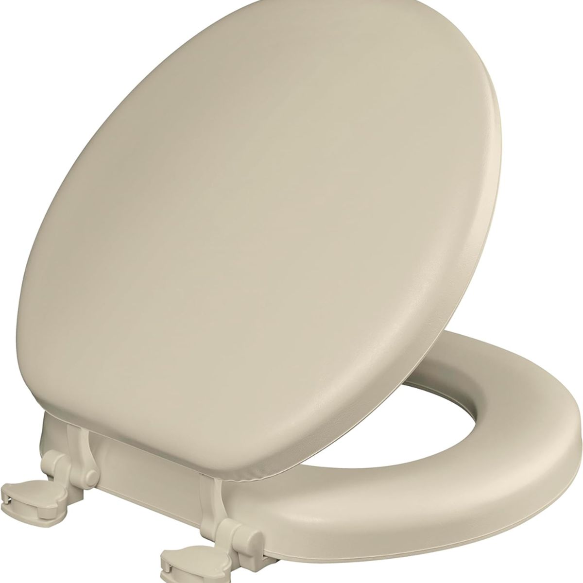 GENERICO - Asiento Plástico Redondo Antibacterial Color Bone - Bemis