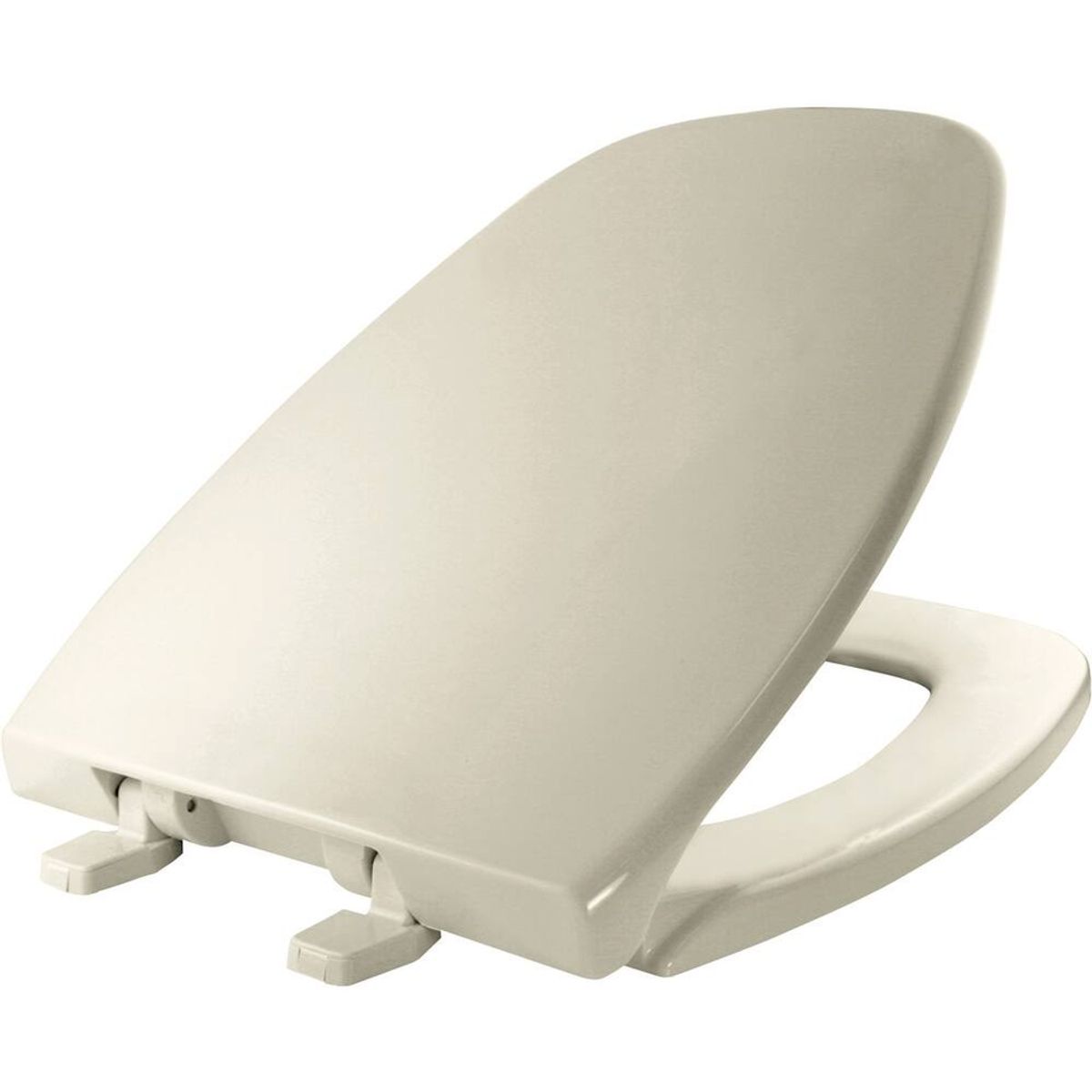 GENERICO - Asiento Wc Para Mallorca Madera - Bemis 580CHAR Cuadrada Blanco