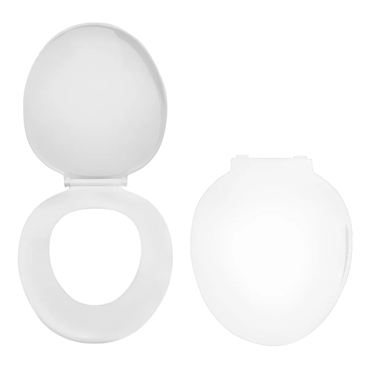 GENERICO - Tapa Asiento Fantasia para Wc Blanca