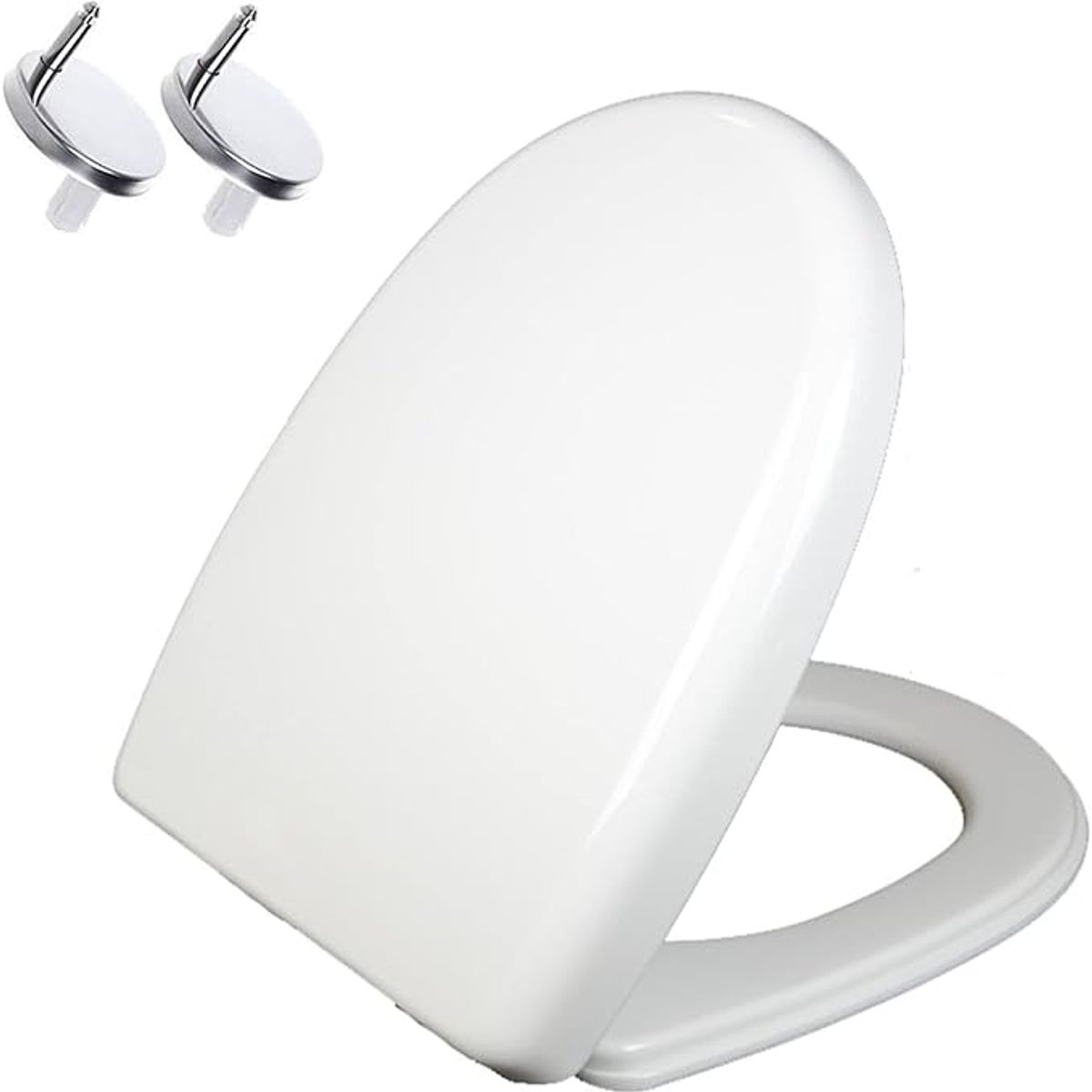 GENERICO - Tapa Asiento Euro Soft Close- Briggs Color Blanco