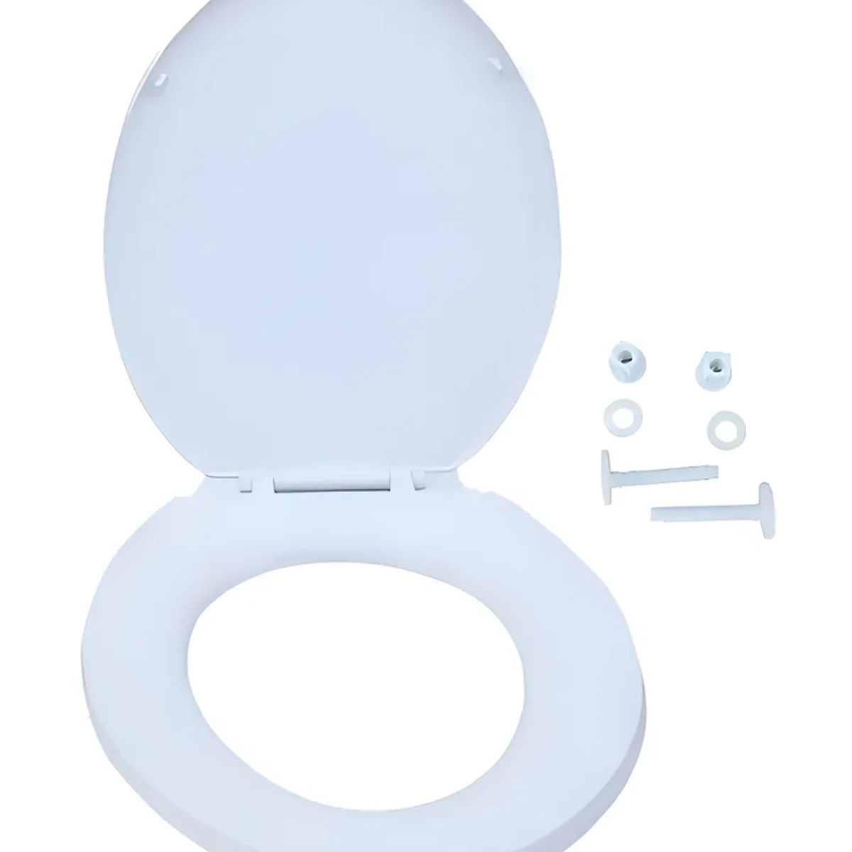 Asiento Y Tapa Para Wc Colomba Color Blanco, marca GENERICO - Foto 2