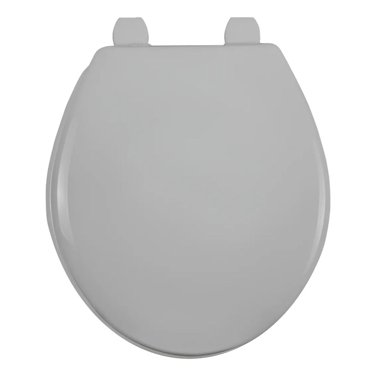 GENERICO - Asiento Plástico Redondo Antibacterial Color Gris - Bemis