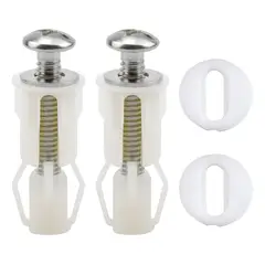 GENERICO - 2x Tornillos De Asiento De Inodoro Juego De Tornillos