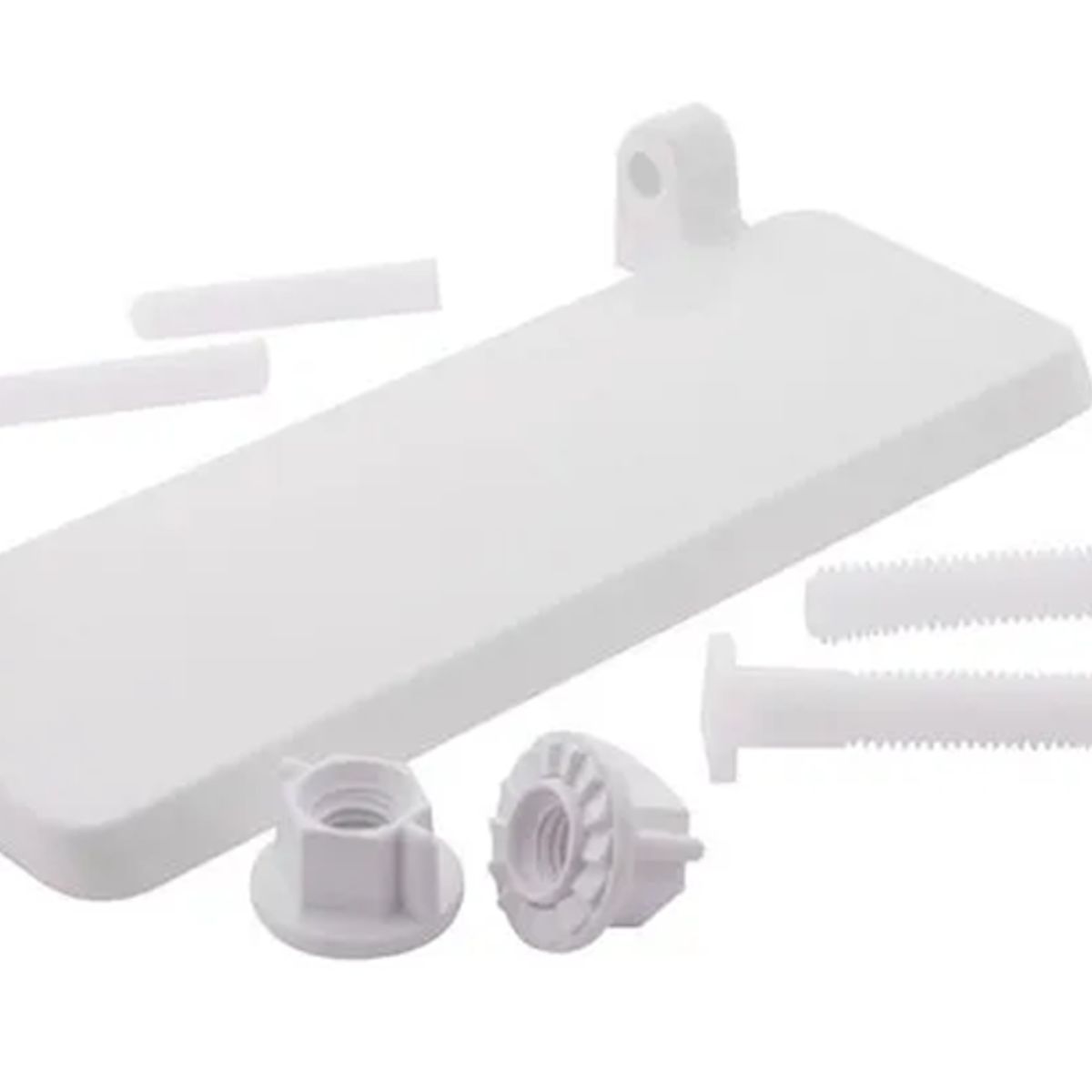 GENERICO - Bisagra Universal Para Asiento Wc Plástico  Ventasrey