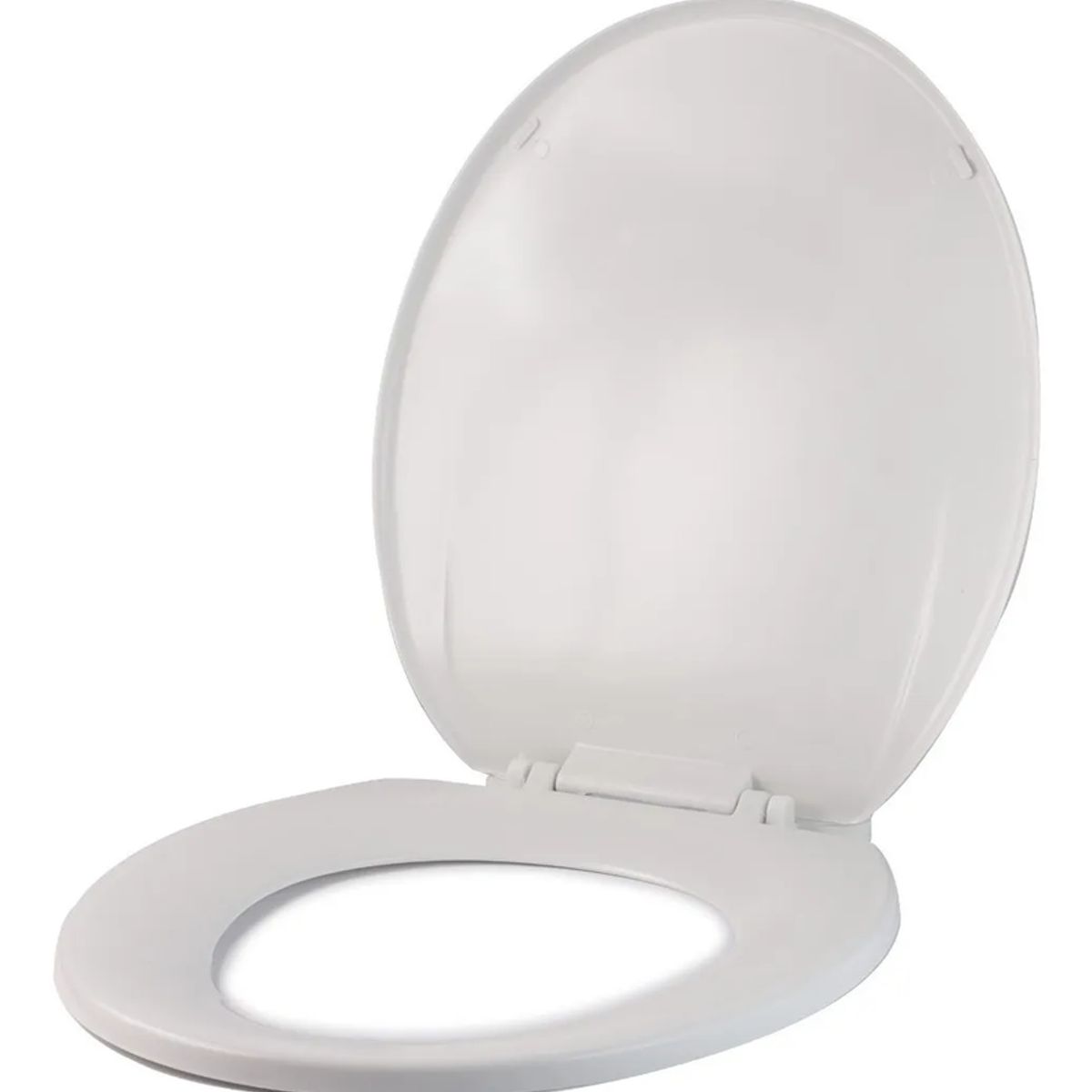 GENERICO - Tapa De Inodoro Baño De Plástico Blanco