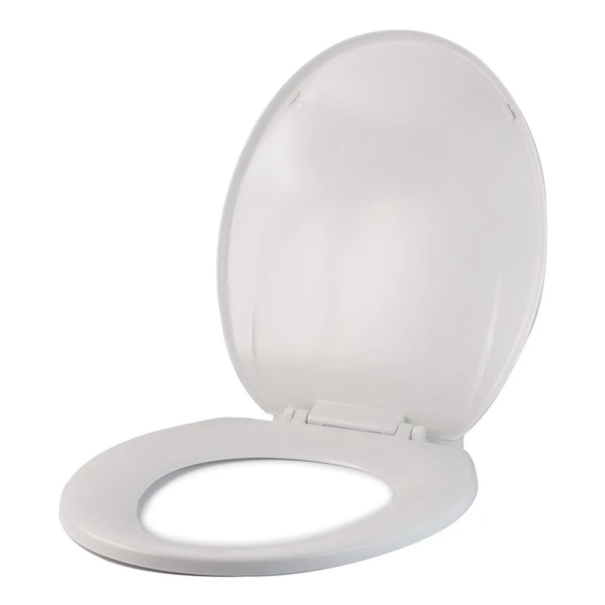 GENERICO - Tapa De Inodoro Baño De Plástico Blanco