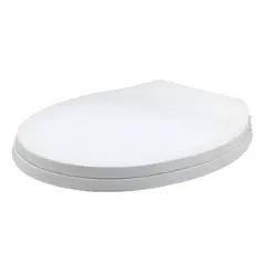 GENERICO - Tapa Wc De Madera Aciento Inodoro Medidas 42x36 Blanco