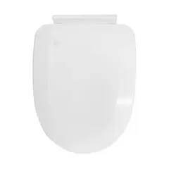 GENERICO - Tapa Asiento Para Baño Wc - Cierre Suave - Y00398 Color Blan Blanco