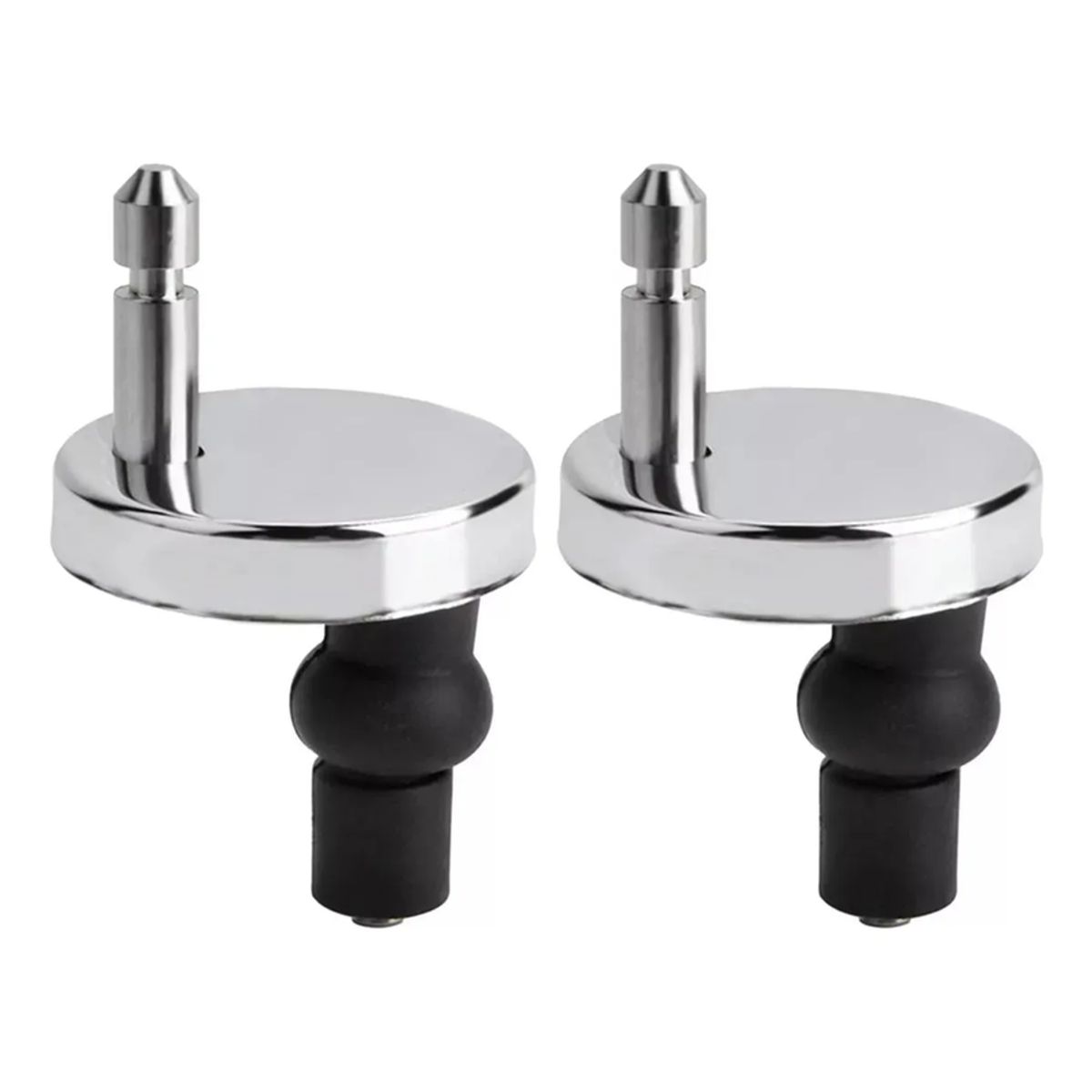 GENERICO - Bisagras De Asiento De Inodoro Ctornillo Dgoma Expansible