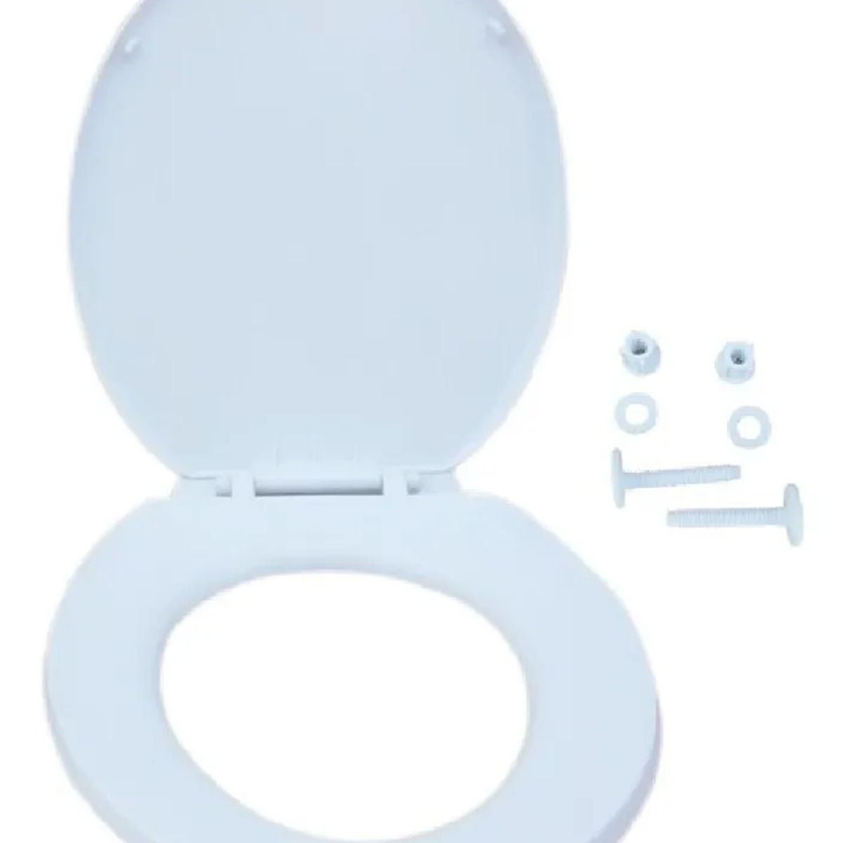 GENERICO - Asiento Y Tapa De Baño Wc Blanca