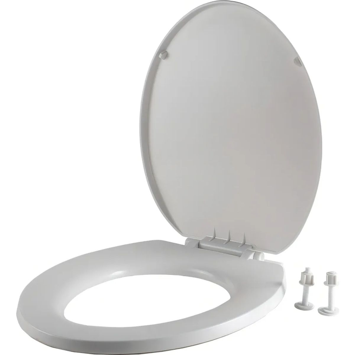GENERICO - Asiento Tapa De Baño Wc Bolonia Antibacterial Cierre Lento