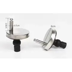 GENERICO - Fijaciones De Asiento De Inodoro Tuercas Bisagra De Asiento