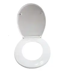 GENERICO - Asiento Para Wc Redondo 2 Piezas Dec Haus Cierre Suave