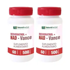 GENERICO - Resveratrol + Nad : Nicotinamide Quercitina ++ Nh 2x60 Caps