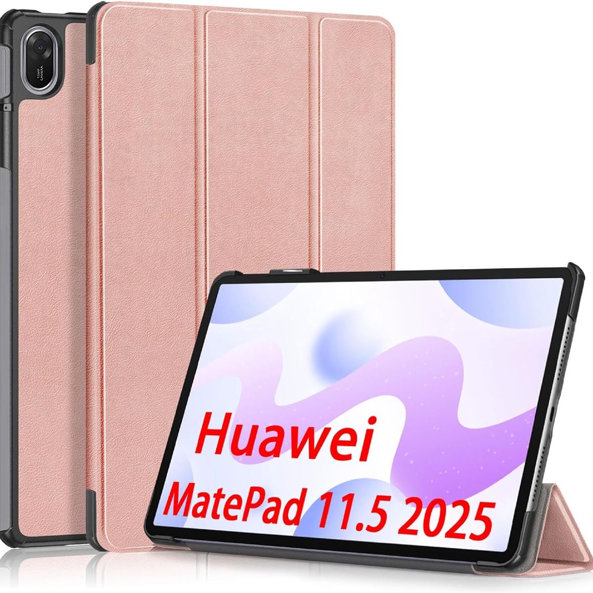 GENERICO - Funda Inteligente para Huawei MatePad 11.5 2025 Rosa Gold