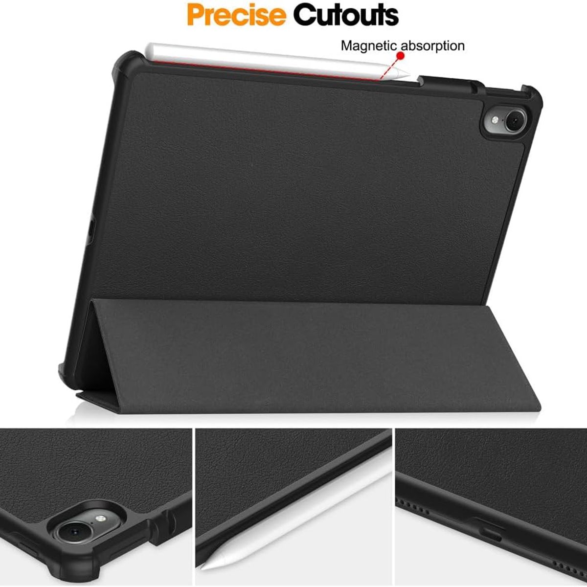 GENERICO - Funda Inteligente para Huawei MatePad 11.5 2025 Negro