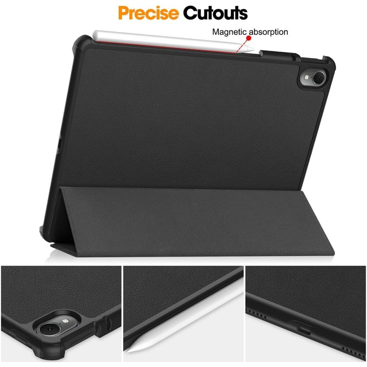 GENERICO - Funda Inteligente para Huawei MatePad 11.5 2025 Negro