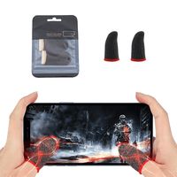 Dedales Gamer Para Celular Tablet Fibra De Carbón