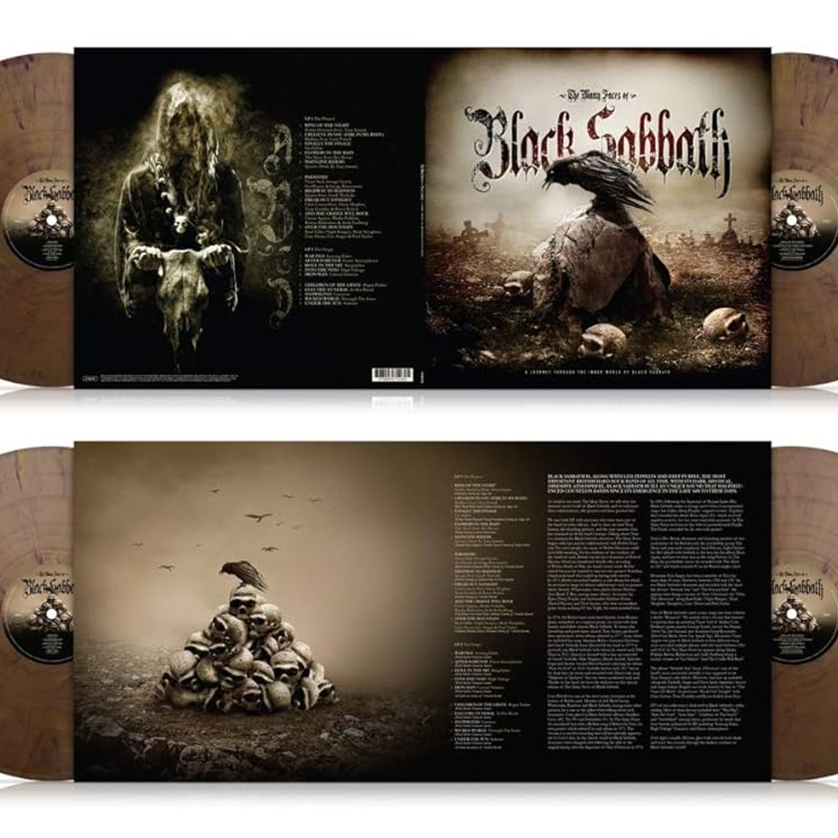 GRUPO LASER DISC - Vinilo Varios Artistas The Many Faces Of Black Sabbath 2LP