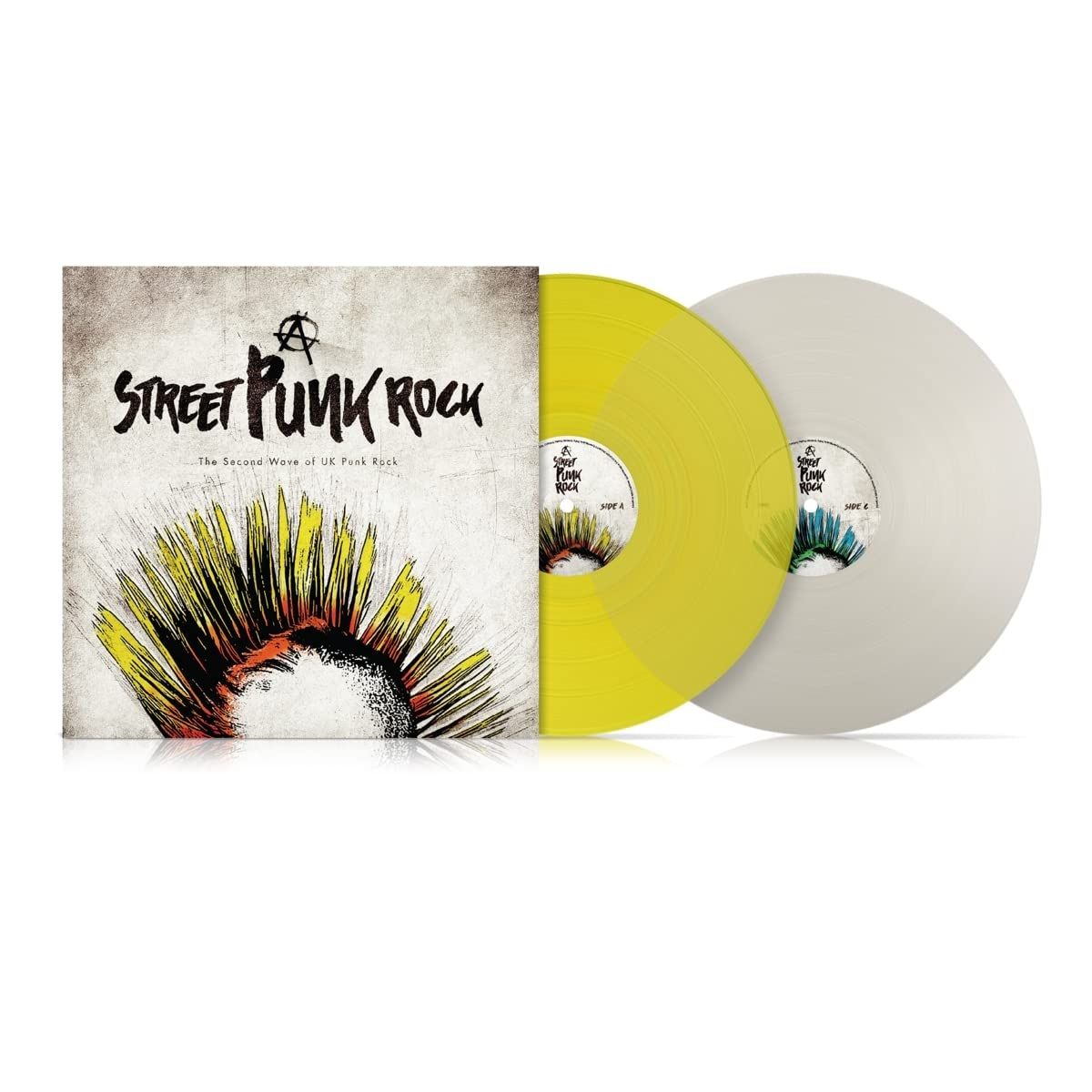 GRUPO LASER DISC - Vinilo Varios Artistas Street Punk Rock Coloured 2LP