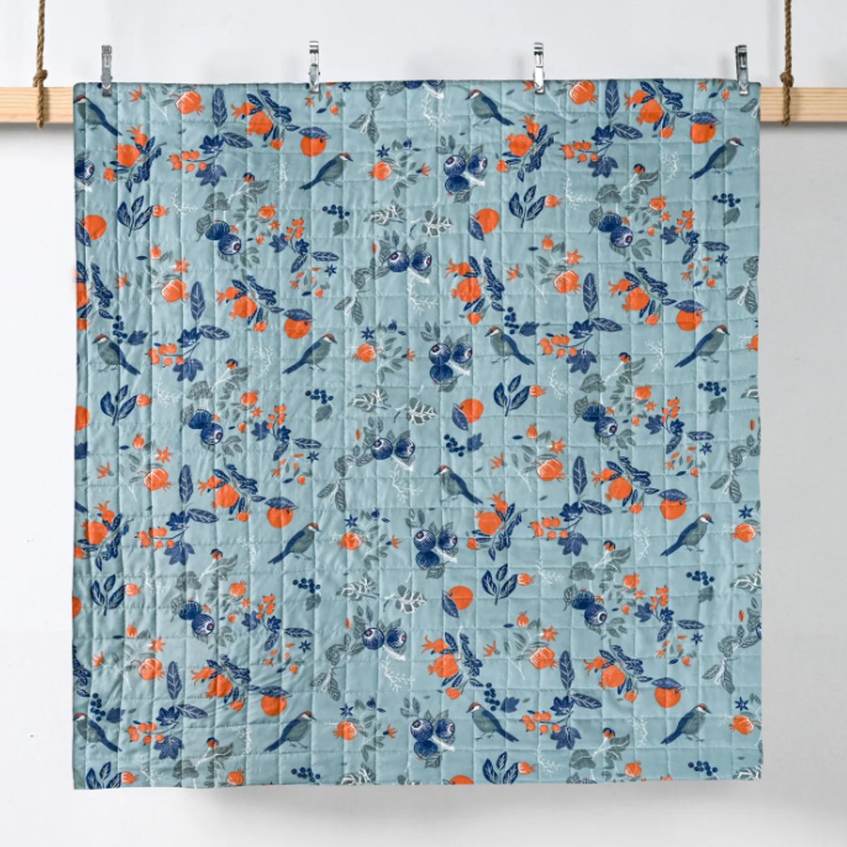 CANNON - Quilt Cubrecamas 1 Plaza 1/5 Temporada Primavera Af -Citrus