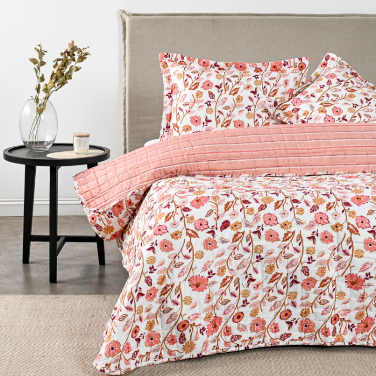 CANNON - Quilt Cubrecamas 1 Plaza 1/5 Temporada Primavera Af -Tropico