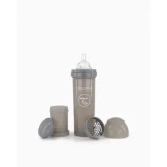 TWISTSHAKE - Mamadera Anti-cólico 330 ML Gris