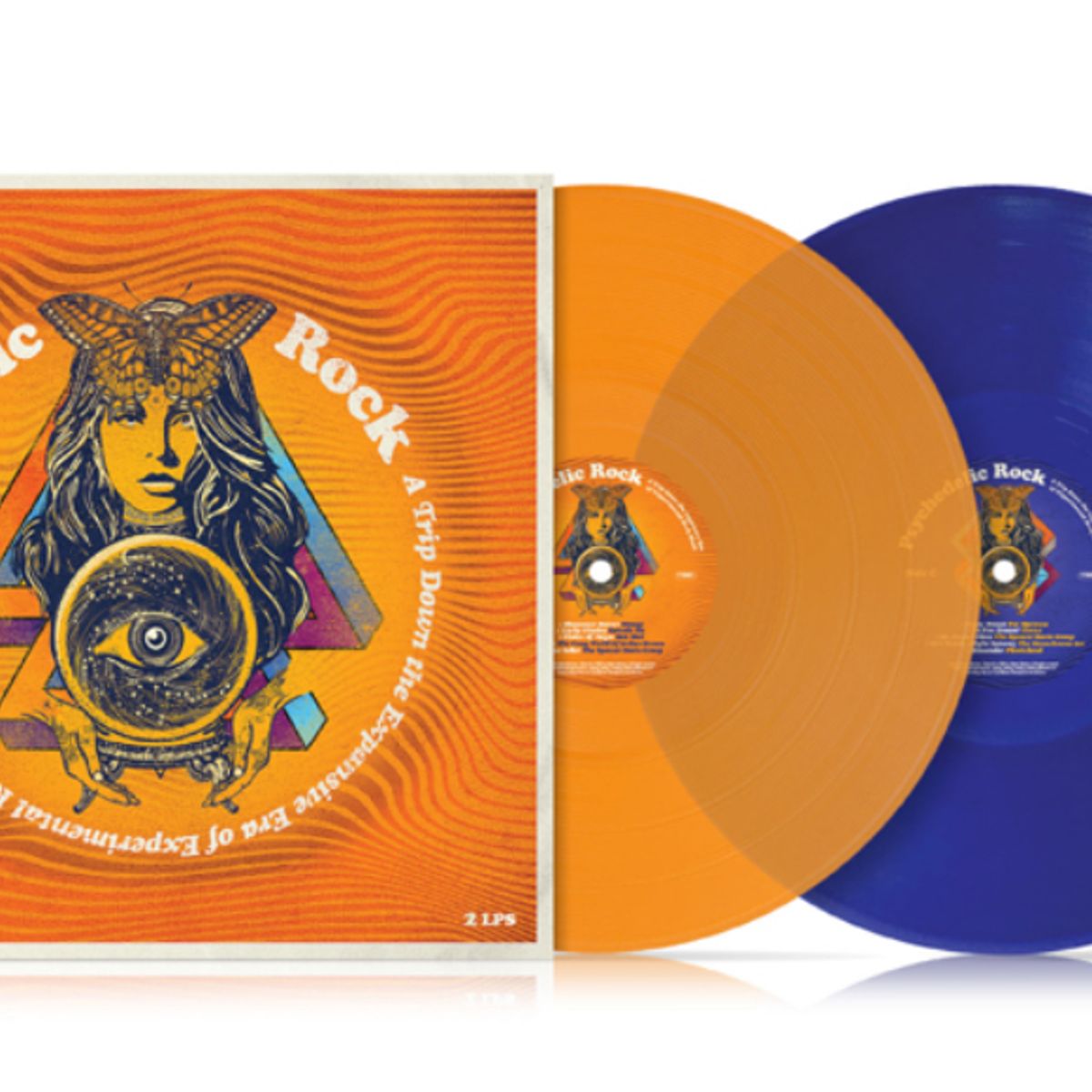 GRUPO LASER DISC - Vinilo Varios Artistas Psychedelic Rock a Trip Down The 2lp