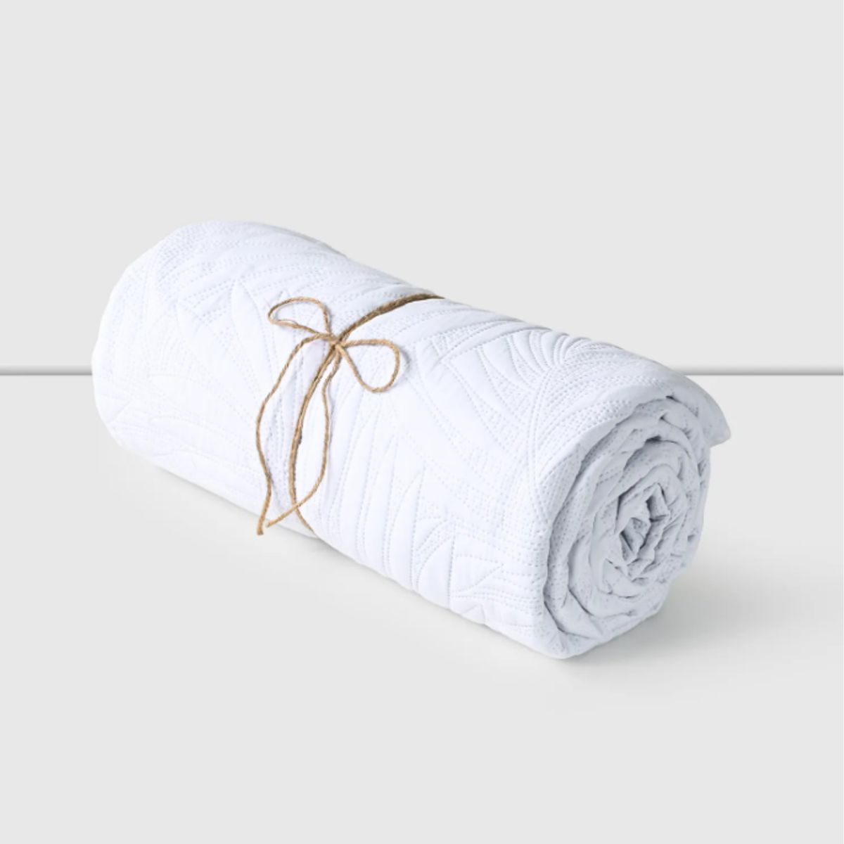 CANNON - Quilt Cubrecamas 1 Plaza 1/5 Temporada Primavera Af -Blanco Dost Heatpress