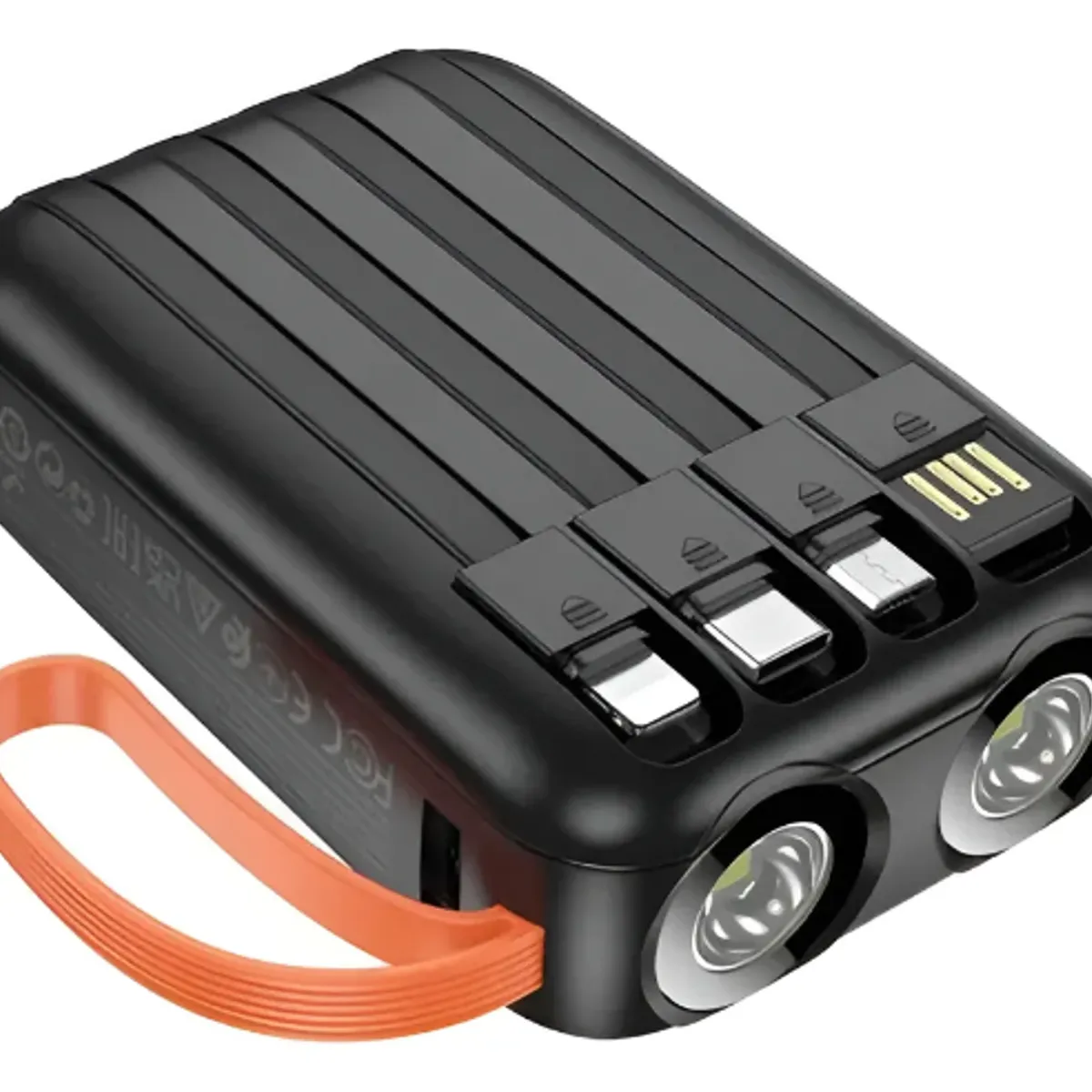 GENERICO - Cargador Portátil Power Bank 10000mah 12w Linterna R47