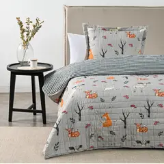 CANNON - Quilt Cubrecamas 1 Plaza 1/5 Temporada Primavera Af -FOX