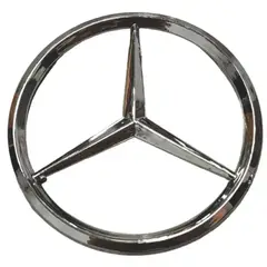 GENERICO - Insignia de Volante Abs para Mercedes Benz 5cm Adhesivo