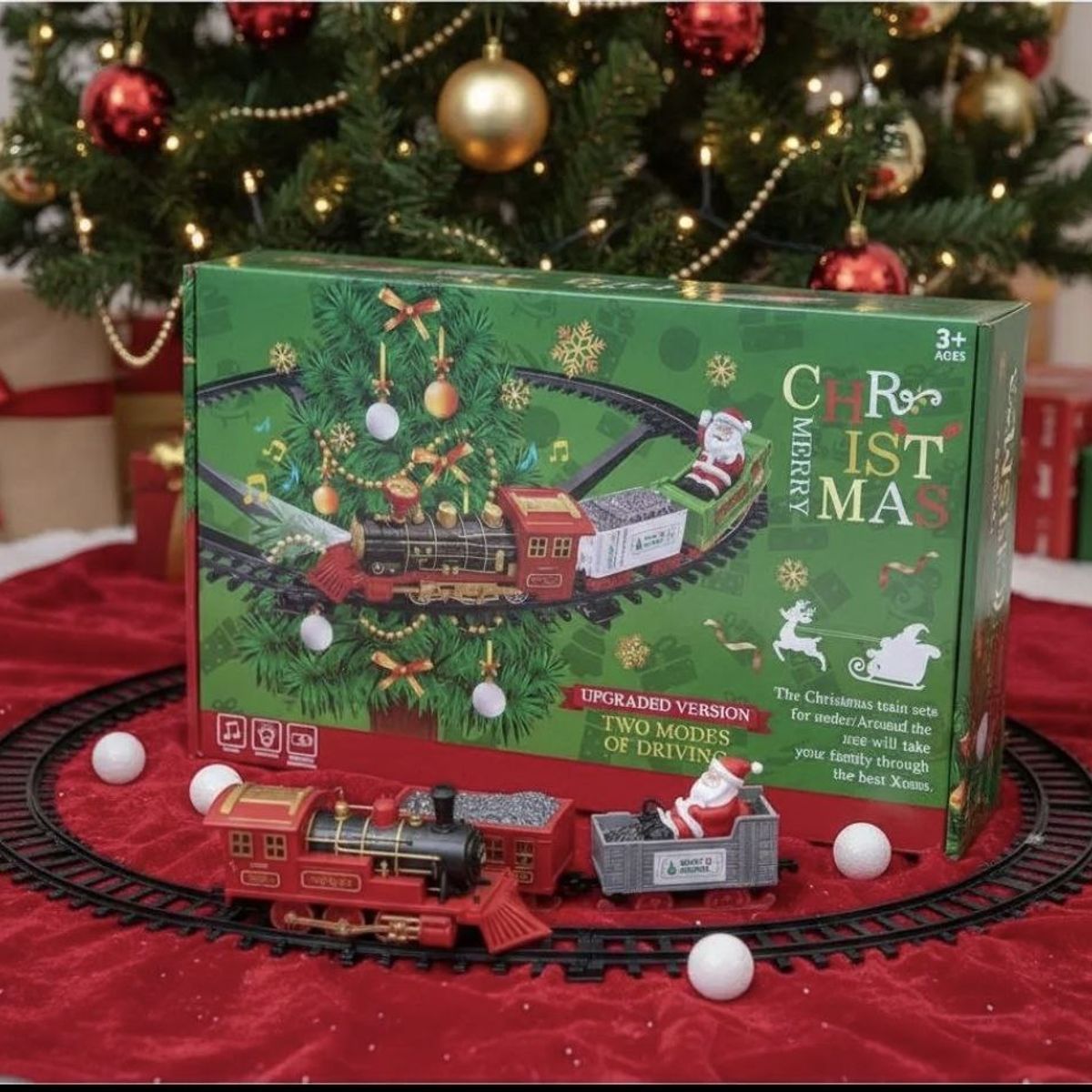 GENERICO - Tren Eléctrico de Navidad Para Árbol Elevado