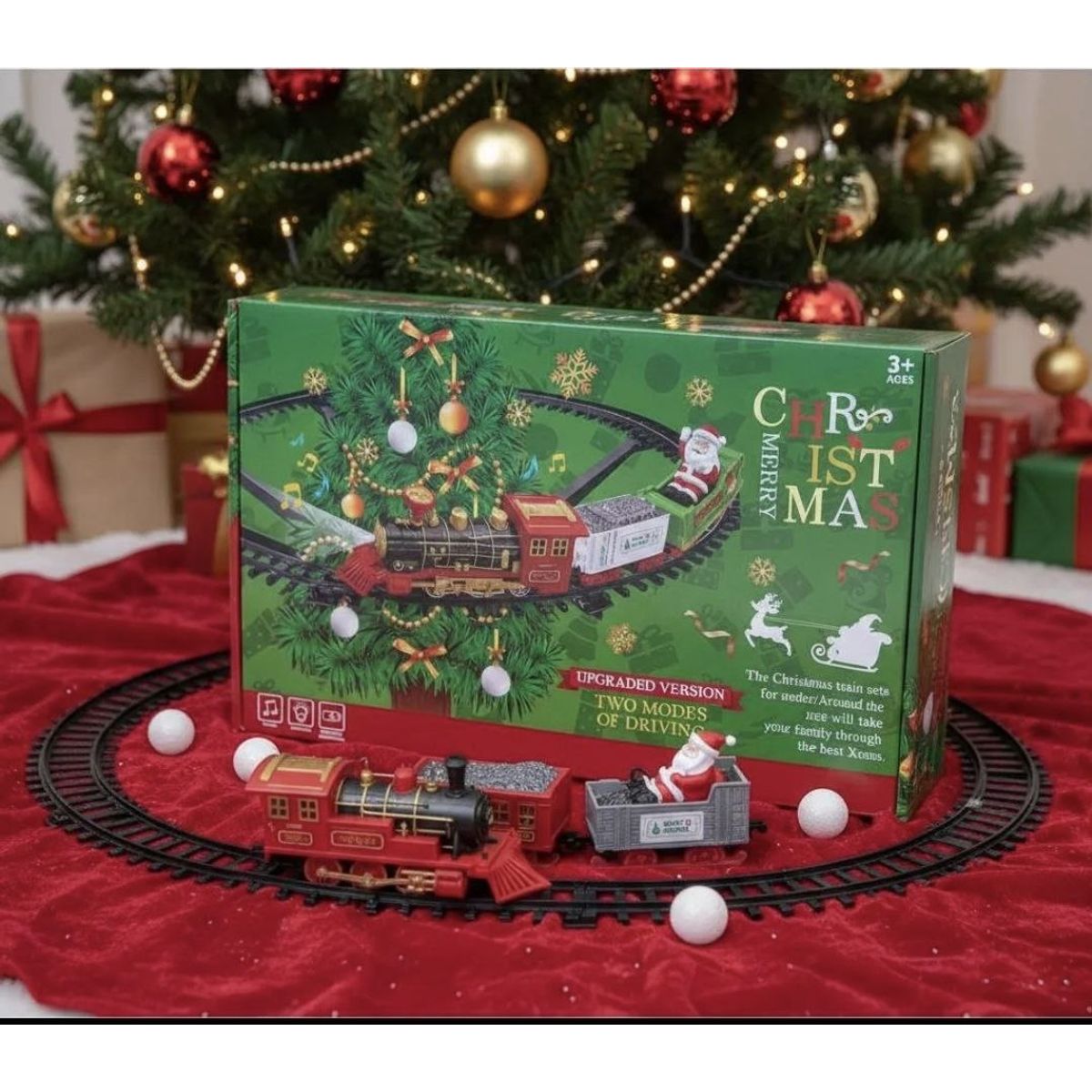 GENERICO - Tren Eléctrico de Navidad Para Árbol Elevado