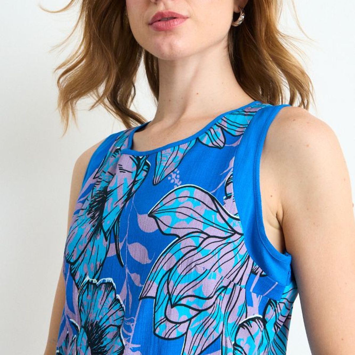 IO - Polera Fantasia Mujer Azul Io