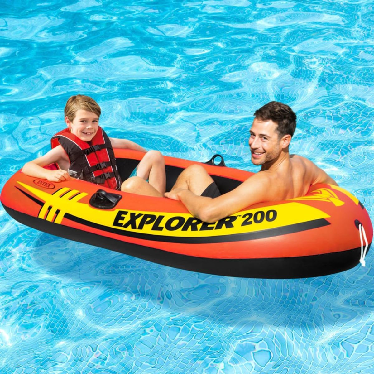 INTEX - Bote Inflable INTEX Explorer 200