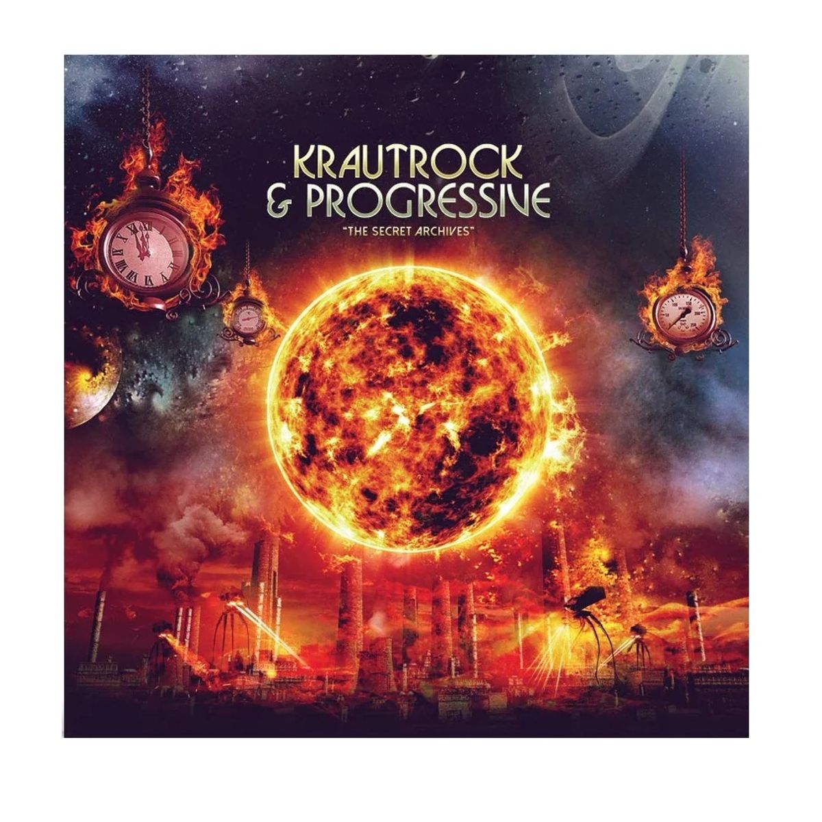 GRUPO LASER DISC - Vinilo Varios Artistas The Krautrock And Progressive 2LP