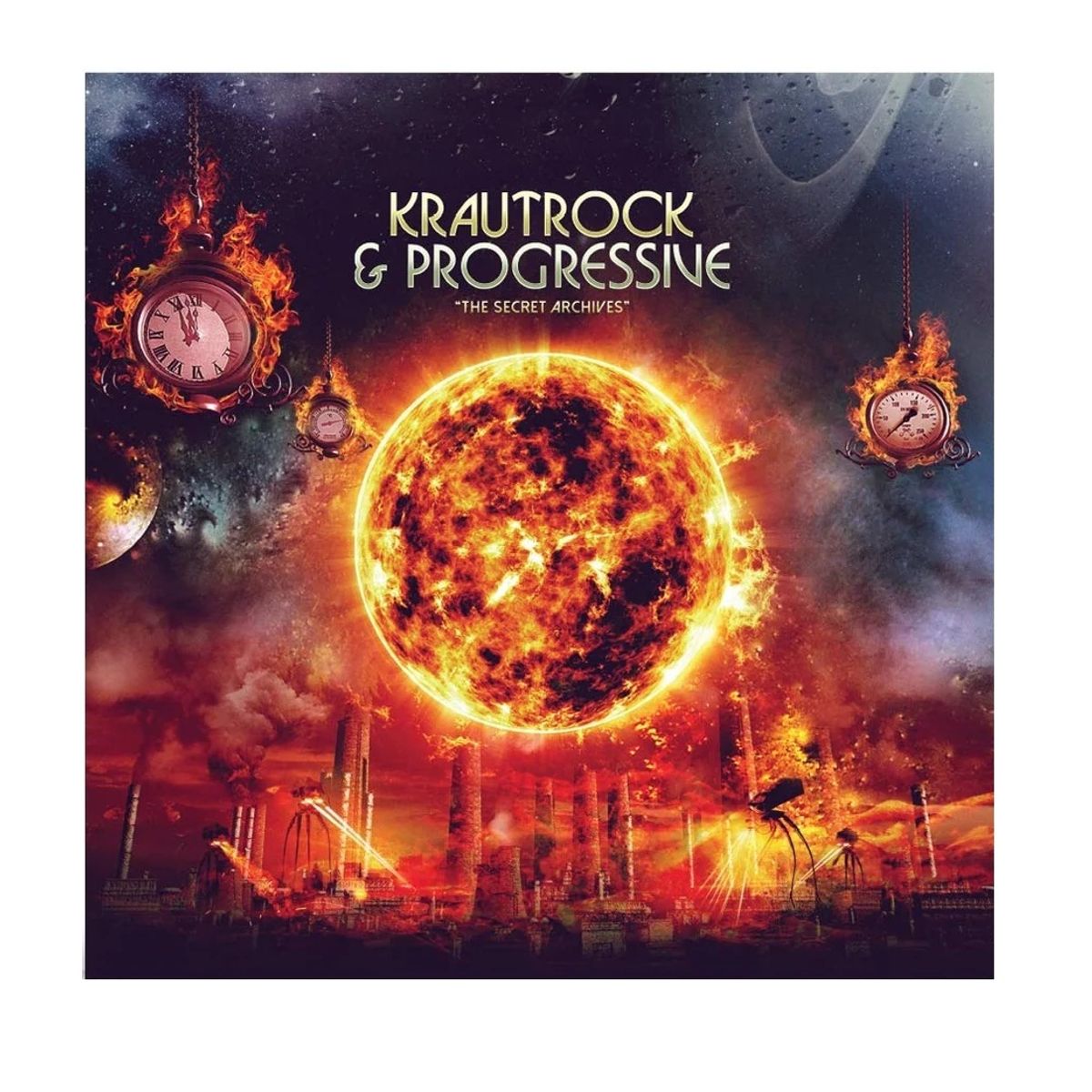 GRUPO LASER DISC - Vinilo Varios Artistas The Krautrock And Progressive 2LP