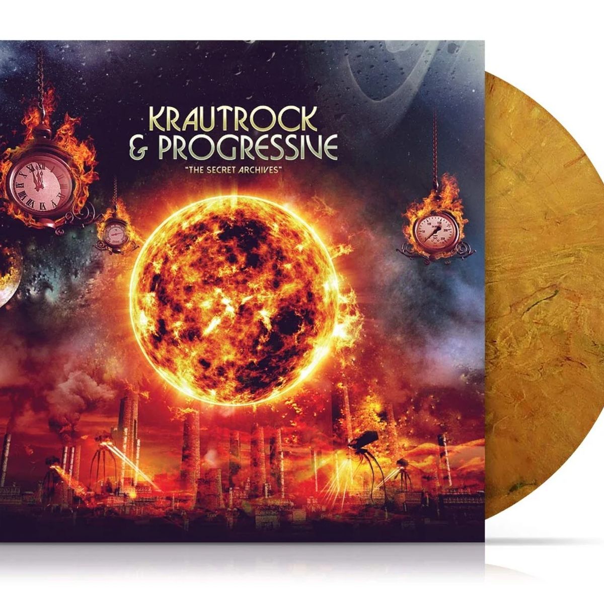 GRUPO LASER DISC - Vinilo Varios Artistas The Krautrock And Progressive 2LP