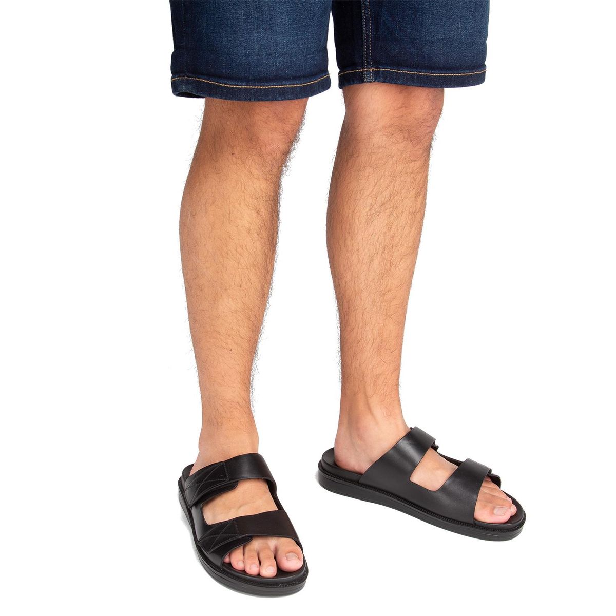 GUANTE - Sandalia semi abierta - Deroko - Guante - Negro